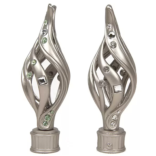 Наконечник "MAGELLAN" Сицилия, сатин, 28мм, 2шт