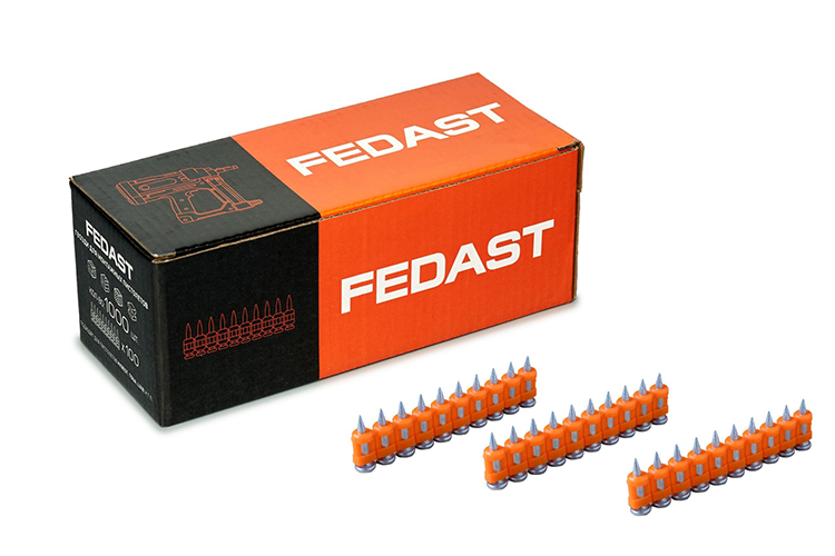 Гвозди 3.0*22 для монтажного пистолета с кованным наконечником 1000шт/уп), БЕЗ ГАЗОВОГО БАЛЛОНА