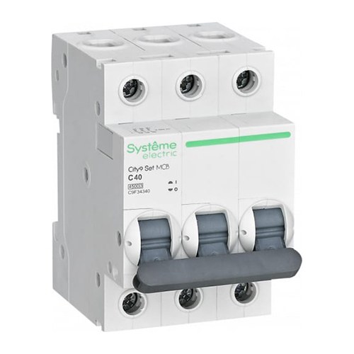 Автоматический выключатель (AB) City9 Set 3Р 40А 4,5kA