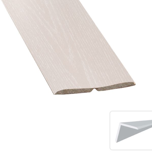 Угол универсальный "Дуб серебристый", 28*28*2700мм