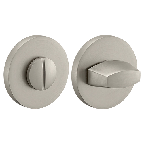 Завертка дверная "MH-WC-R6 MSN", круглая накладка, "Матовый сатинированный никель"