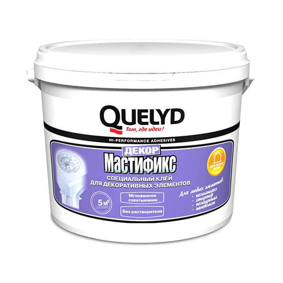 Клей монтажный "Quelyd Mastifix декор", 1,5кг