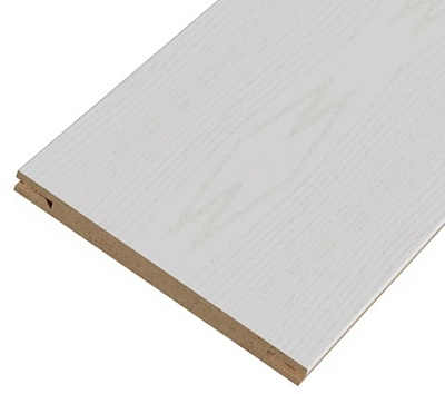 Доборная планка , 150*2070*10мм, телескопическая ПВХ, ПВХ, "Ясень белый"Дубрава Сибирь