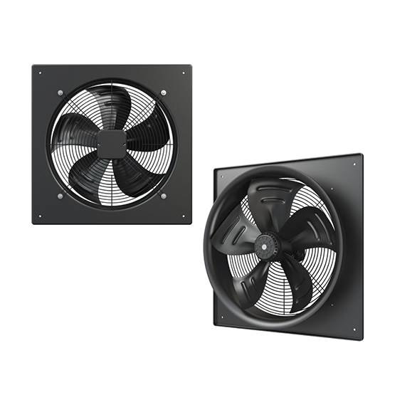 Вентилятор "Era" приточно-вытяжной, квадратный "Storm 450" D450, 250Вт, 4800м3/час