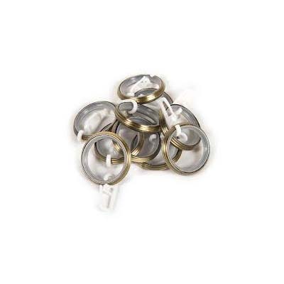 Кольцо с крючком  "MAGELLAN" Корона, старое золото, 28мм, 10мм