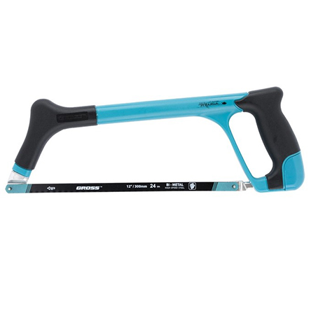 Ножовка &quot;Gross&quot; по металлу &quot;Piranha&quot; 300мм, биметаллическое полотно, рычажно-винтовой механизм