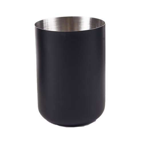 Стакан "B1034P-2", металл, черный