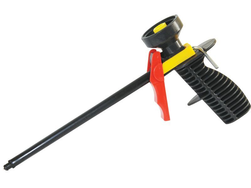 Пистолет для монтажной пены, с пластик трубкой, InWork