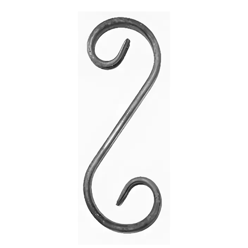 В7.1 Вензель 350х130мм, d15мм, труба профильная