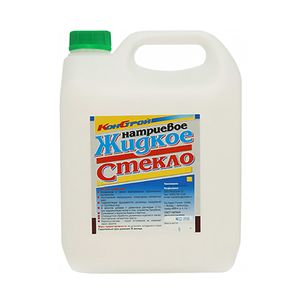 Жидкое стекло натриевое "Конструктор", 7кг