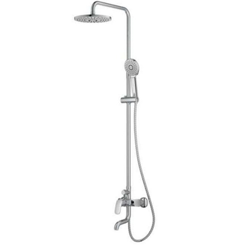Душевой гарнитур "Calorie" для ванны c тропическим душем и смесителем "5337A73", с изливом