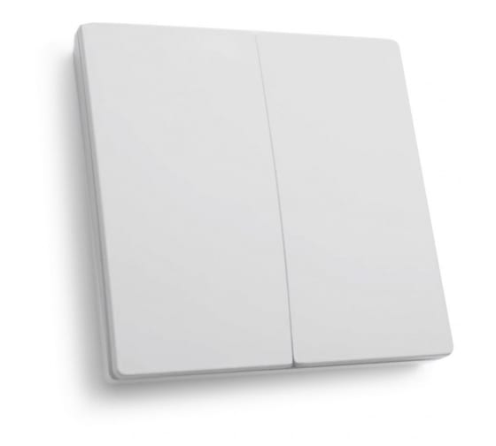 Выключатель дистанционного управления 230V 500W двухклавишный, TM82, белый