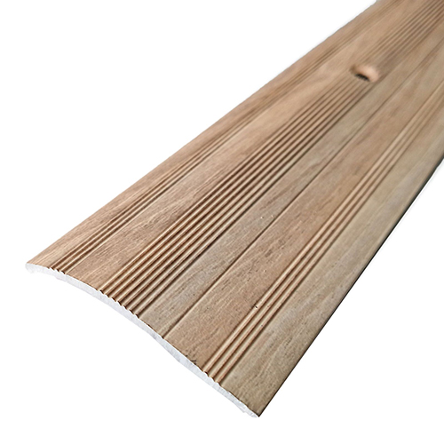 Порожек кант полукруглый 40*1800мм, "Дуб камелия"