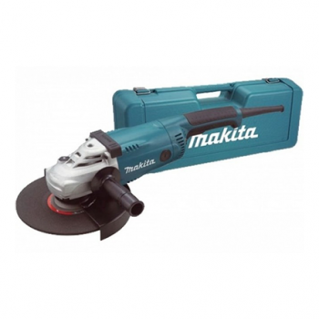 УШМ "Makita" GA9020SFK 2200Вт, 6600 оборотов в минуту, 230мм, плавный пуск