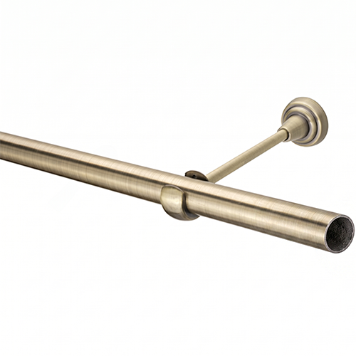 Карниз кованый "ЛАЙТ", серебро, 28мм, 1-ряд, 2000мм