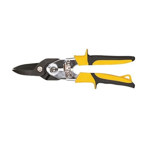 Ножницы по металлу Fit, 260 мм, прямой рез, сталь, прорезиненные ручки