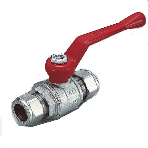 Кран шаровый "Флажок" корейский стандарт 20*20мм