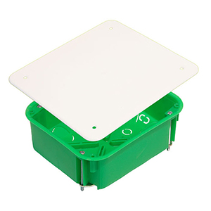 Коробка распределительная "Hegel" для скрытой проводки под гипсокартон, 120*100*50мм