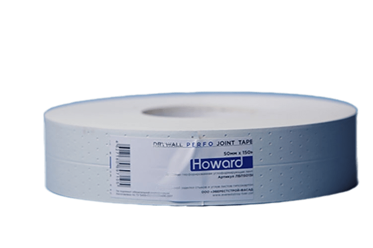 Лента "Joint tape" бандажная круглая перфорация  50мм*150м
