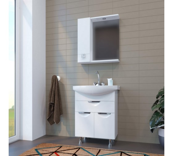 Шкаф навесной "Квадро-65"