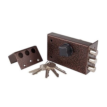 Замок накладной "Trodos ЗНЦ", 5 ключей