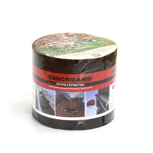 Самоклеящаяся герметизирующая лента "Nicoband" коричневая, 0,1*10м