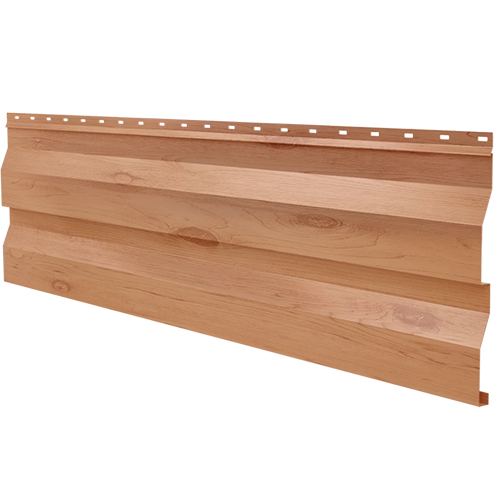 Сайдинг корабельная доска, 4000*250мм, "Орех 3Д"