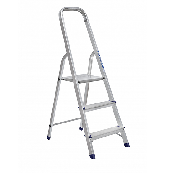 Стремянка алюминиевая "Алюмет-3", 3 ступени, высота площадки 0,60м