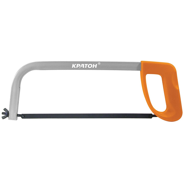 Ножовка "Кратон" по металлу 300мм, закаленый зуб, платиковая ручка