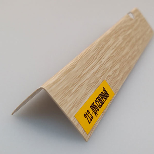 Угол ПВХ KU, 25*25мм, L=2,7м, "Дуб северный"