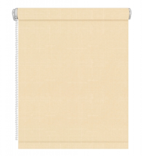 Рулонная штора &quot;Соло&quot;, бежевый,  600*1600мм