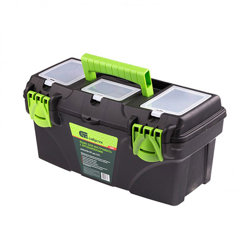 Ящик "Сибртех" для инструмента пластиковый, 410*210*195мм, 16"