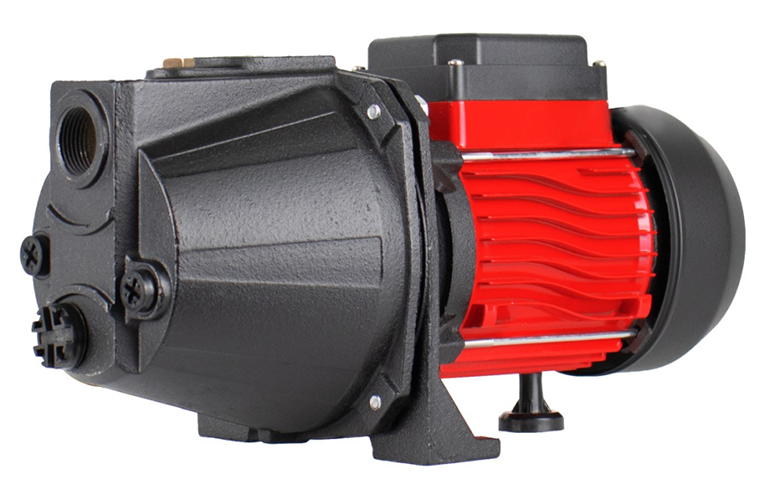 Насос поверхностный  Verton AQUA JET800 (Чугун,800 Вт, 230 В//50 Гц, Q max 55 л/мин, H max 50 м, глуб. 8 м, подкл. 1&quot;, давл. 5.1 бар,чугун.корпус)