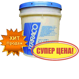 Шпатлевка акриловая &quot;TERRACO HANDYCOAT&quot;, белый 25кг