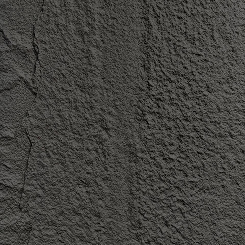 3D панель 1200*600мм, камень черный