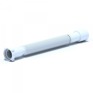 Труба гофрированная 1.1/2&quot;*50, удлиненная