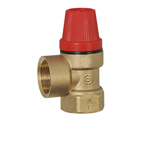 Клапан предохранительный  1/2"х1, 1/2"F, г/ш, 3 бара, 1/10шт