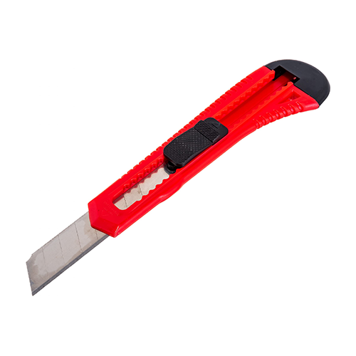 Нож &quot;Стандарт&quot; 18мм , металлический корпус,автоматический фиксатор лезвия