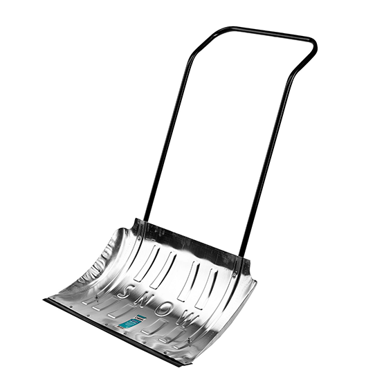 Движок для снега "Сибин", 750*410мм, алюминиевый со стальной планкой 1,8мм