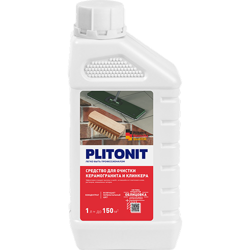 ПЛИТОНИТ Средство для очистки керамогранита и клинкера 1л.