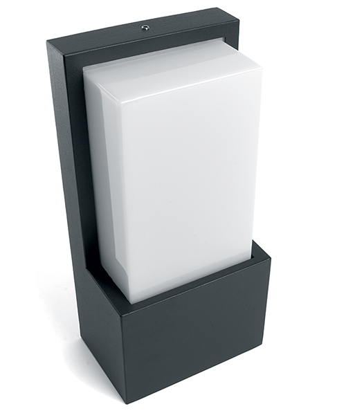 Светильник садово-парковый "Feron DH0601", IP54, Е27, 220В, на стену, чёрный