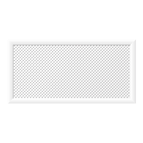 Экран навесной "Глория Stella" рамка прямая 1200*600*180мм, "Белый"