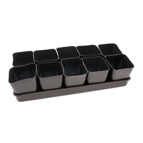 Лоток для рассады 10 ячеек, 0,5л