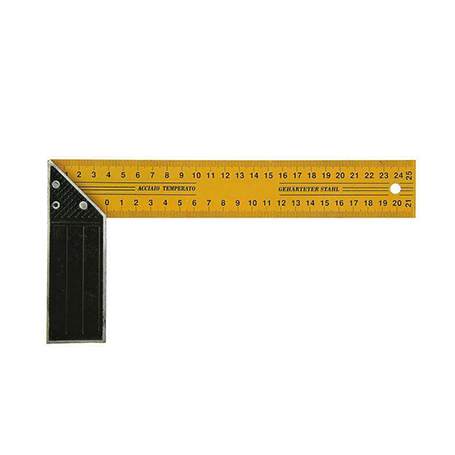 Угольник "Bohrer" металлический, 250мм