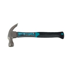 Молоток-гвоздодер "Gross" 570г, фибергласовая трехкомпонентная ручка!!!