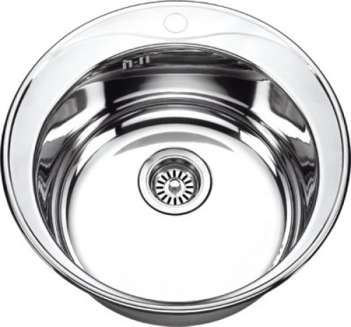 Мойка нержавеющая врезная 510*180*0,8мм "Melana", круглая, с выпуском 3 1/2, с сифоном