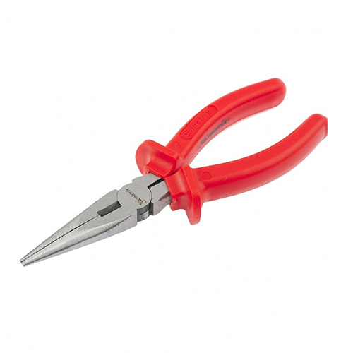 Длинногубцы &quot;Matrix&quot; Econom прямые шлифованные 180мм, пластмассовые ручки