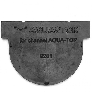 Заглушка лотка пластиковая 90*100мм &quot;Aquastok&quot; &quot;Aqua-Top&quot;