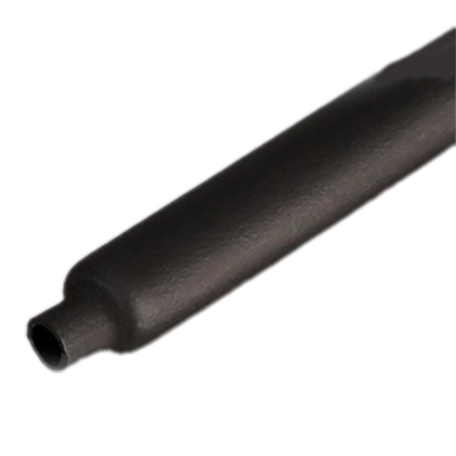 Термоусаживающая трубка 6/2 1,2м для греющего кабеля, чёрная с клеем 1,2м
