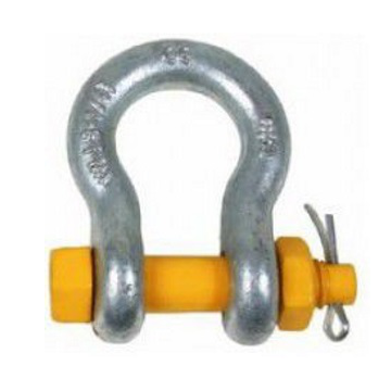 Скоба грузоподъемная тип "Омега" с гайкой, 4,75тн